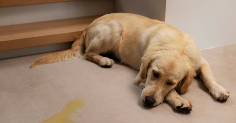 Conducta higiénica no deseada en perros