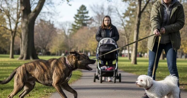 Reactividad canina en Mallorca: perros reactivos, educación, adiestramiento y tratamiento.