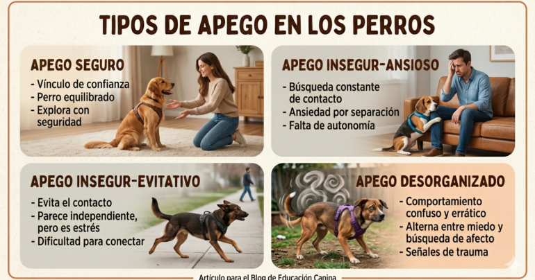 Apego en perros: qué es, cómo influye en su conducta y cómo fortalecer un vínculo seguro